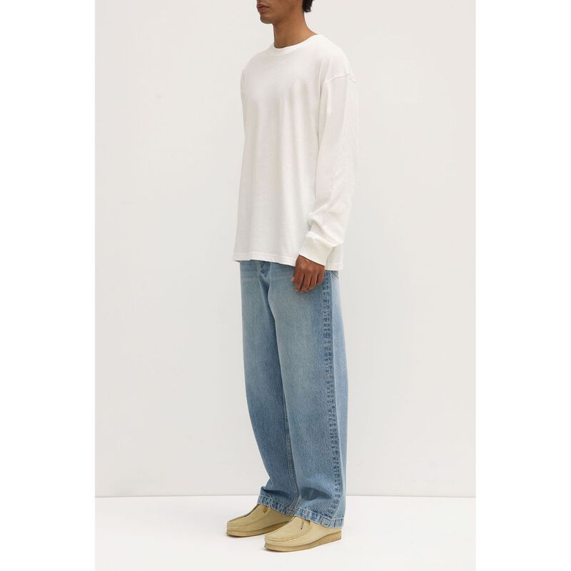 Assembly Label Knox Long Sleeve Tee Antique White image number 2